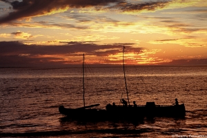 Coucher de soleil  Mada