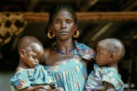 Femme Enfants Burkina